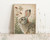 Spring bunny rabbit in field PRINTABLE digital print - Farmhouse spring decor ru