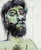Pablo Picasso - Head of a bearded man 1938 Poster Canvas Movie Film Print A0 A1