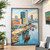 Lagos Island Wall Art-Lagos Lagoon- Nigerian wall art- African Digital Printable