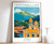 1_Guatemala City Print, Guatemala City Travel Poster, Guatemala Travel Print, Tr