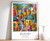 2_Jeddah Print, Jeddah Travel Poster, Saudi Arabia Poster, Islamic Decor, Middle