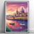 Exquisite Travel Poster - Valletta Malta's Majestic Skyline Art Print Poster Can