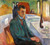 Edvard Munch - Self-portrait with a bottle of wine 1906 Poster Canvas Movie Film
