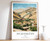 6_Afghanistan Travel Print, Vintage Afghan Art Poster, Kabul Print, Islamic Deco
