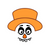 Scarecrow-Face_3 Poster Canvas Movie Film Print A0 A1 A2 A3 A4 A5 A6 Art Wall De