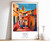 1_Fez Print, Fez Travel Poster, Fez Gift, Middle East Travel Print, Islamic Deco