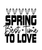 Spring Best Time to Love-01 (3) Poster Personalized Canvas Movie Film Print A0 A