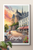 Angers France Vintage Travel Poster - Chateau des Ducs d'Anjou Art Print Poster