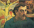 Paul Gauguin- Self-Portrait with Yellow Christ-1889 Poster Canvas Movie Film Pri