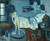 Pablo Picasso - The blue room Poster Canvas Movie Film Print A0 A1 A2 A3 A4 A5 A