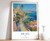 2_Israel Print, Israel Travel Poster, Middle East Travel Print, Jewish Decor, Gi