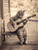 Cat Playing Guitar-3--3by4 Poster Canvas Funny Annimals Pritnt A0 A1 A2 A3 A4 A5