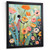 Poppy Flower Wall Art For Lounge Colourful Meadow Flowers Poster Floral Print (2