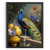 Oil Style Peacock Wall Art Print Vintage Artwork Peacock Home Decor Lounge Art (
