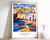 0_Albufeira poster, Portugal poster, beach poster, travel poster, wall art, home