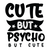 Cute but psycho, but cute-01 Poster Canvas Movie Film Print A0 A1 A2 A3 A4 A5 A6