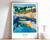 1_Bath Poster, England Poster, Travel Poster, Bath Print, Georgian Architecture