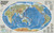 National Geographic Earth's Fractured Surface Map Poster Canvas Movie Film Print