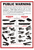 Worl War - public warning poster Poster Canvas Movie Film Print A0 A1 A2 A3 A4 A