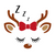 Girl-Reindeer- 12 Poster Canvas Movie Film Print A0 A1 A2 A3 A4 A5 A6 Art Wall D