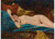 PinUp Girl - HARVEY T. DUNN Reclining Nude Poster Canvas Movie Film Print A0 A1