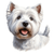 91 West Highland White Terrier Poster Canvas Movie Film Print A0 A1 A2 A3 A4 A5