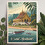 Luang Prabang Laos Travel Poster - Exotic Heritage Destination Art Print Poster