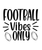 Football Vibes Only-01 (2) Personalized Poster Canvas Print A0 A1 A2 A3 A4 A5 A6