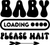 Baby Loading Please Wait Poster Canvas Movie Film Print A0 A1 A2 A3 A4 A5 A6 Art