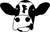 COWS PNG-02 Custom Made Poster Canvas Print A0 A1 A2 A3 A4 A5 A6 Art Wall Decora