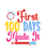 First 100 Days Made It-01 Poster Canvas Movie Film Print A0 A1 A2 A3 A4 A5 A6 Ar