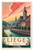 Captivating Liège Belgium Vintage Travel Poster - European Cityscape Art Print P