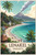 Breathtaking Lenakel Vanuatu Travel Poster - Tropical Island Paradise Art Print