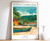 2_Rurrenabaque Print, Rurrenabaque Travel Poster, Bolivia Travel Print, Tropical