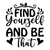 Find Yourself and Be That-01 (3) Poster Canvas Movie Film Print A0 A1 A2 A3 A4 A