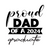 Proud Dad of a 2024 Graduate-01 (2) Poster Canvas Movie Film Print A0 A1 A2 A3 A