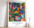 9_Sao Paulo Print, Sao Paulo Travel Poster, Brazil Travel Print, Tropical Decor,