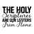 The Holy Scriptures are our letters from home-01 Poster Canvas Movie Film Print