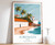 4_Fortaleza Print, Fortaleza Travel Poster, Brazil Travel Print, Tropical Decor,
