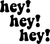 hey hey hey-03 Poster Canvas Movie Film Print A0 A1 A2 A3 A4 A5 A6 Art Wall Deco