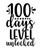 100 Days Level Unlocked-01 Poster Canvas Movie Film Print A0 A1 A2 A3 A4 A5 A6 A