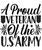 A proud veteran of the U.S army-01 Poster Canvas Movie Film Print A0 A1 A2 A3 A4