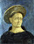 Domenico Veneziano - Head of a Tonsured, Beardless Saint Art Gallery Poster Canv