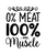 0% Meat 100% Muscle-01 (2) Poster Canvas Movie Film Print A0 A1 A2 A3 A4 A5 A6 A
