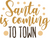 santa is coming to town Poster Canvas Movie Film Print A0 A1 A2 A3 A4 A5 A6 Art