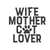 wife mother cat lover (6) Poster Canvas Movie Film Print A0 A1 A2 A3 A4 A5 A6 Ar