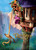 Tangled (2010)_2 Poster Canvas Movie Film Print A0 A1 A2 A3 A4 A5 A6 Art Wall De
