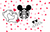 Mickey-love41-24OZ Poster Canvas Movie Film Print A0 A1 A2 A3 A4 A5 A6 Art Wall