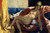 Delacroix - Woman Caressing a Parrot 1827 Art Gallery Poster Canvas Print Wall D