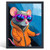 Cute Rat Wall Art Rat Print Artwork Rat Gift Bright Colours Pet Rat Art (1) Post